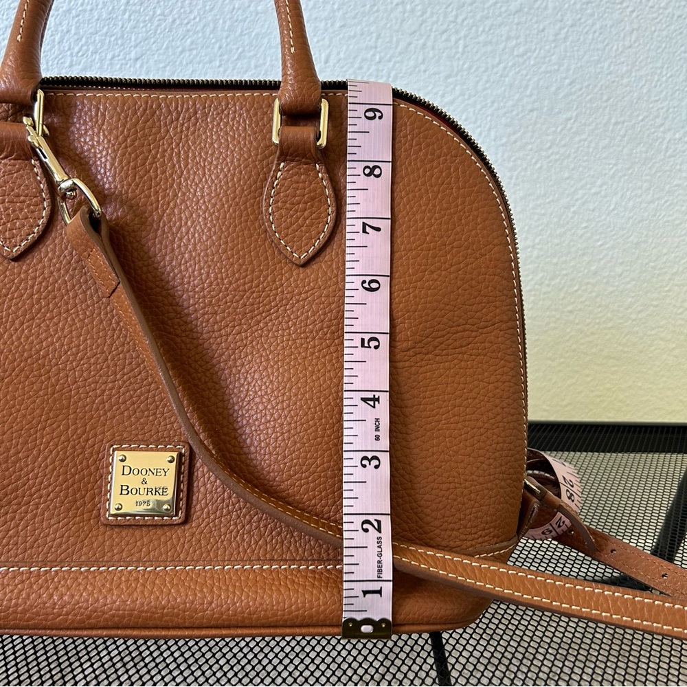 Dooney & Bourke Pebble Grain Zip Satchel - Picture 13 of 14